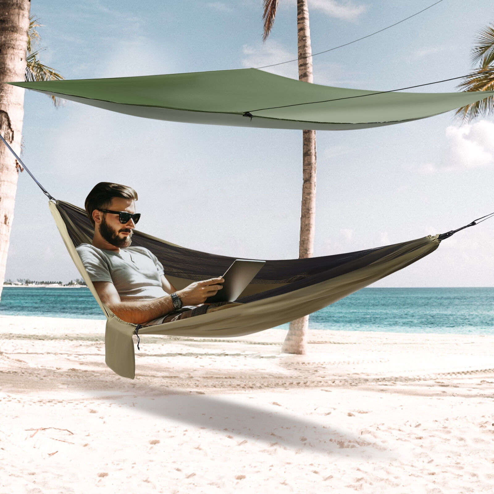 Camping Hammock 10*10 ft Chair Bed Outdoor Hanging Swing Sleeping