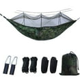 thumbnail image 1 of Camping Hammock, Lightweight Portable Hammock with Mosquito Net,Hammock with Bug Net,Tree Hammocks for Outside,Travel Hammock,Hammock Camping for Traveling Hiking(Multicolor), 1 of 6