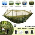 thumbnail image 1 of Camping Hammock with Mosquito Net, Double/Single Portable Hammock for Outdoor, Backpacking, Travel, Camping, Hiking, 1 of 10