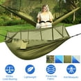 thumbnail image 1 of Camping Hammock Portable Double Nylon Parachute Hammock Tent with Net,Hammock w/Mosquito Net Outdoor Hiking Camping Hommock Nylon Swing Hanging Bed w/Strap Hook Carry Bag, 1 of 8