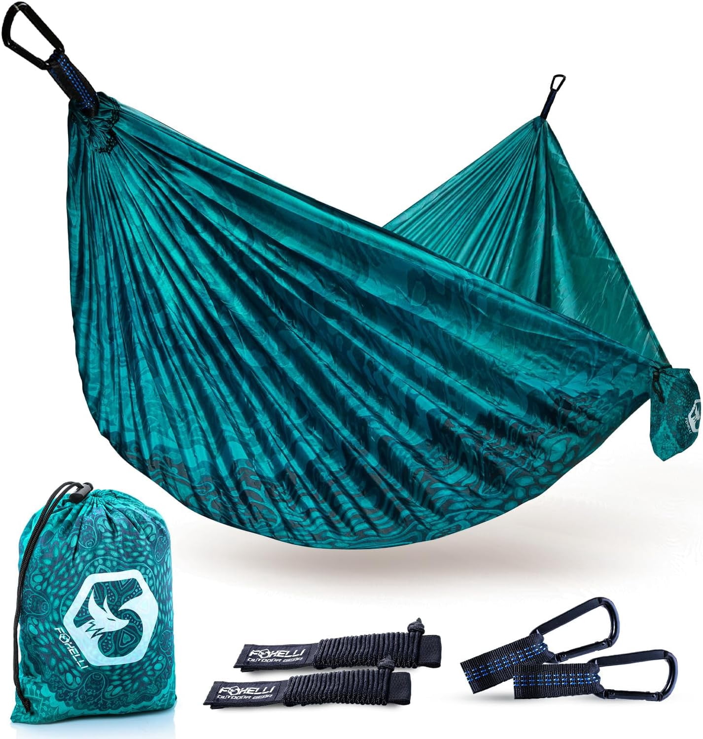 Hamak Ropes Camping Hammock – Ultralight Hammock for Backpacking, Hiking, Festivals ...