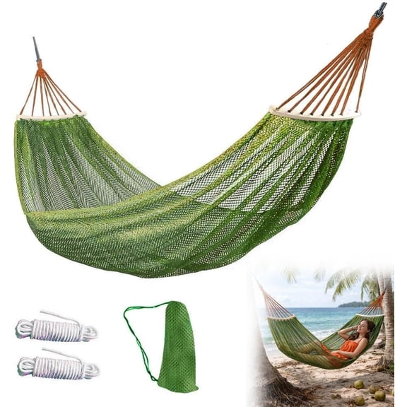 Camping Hammock Without Stand, Portable Lightweight, Tree Straps & Storage Bag