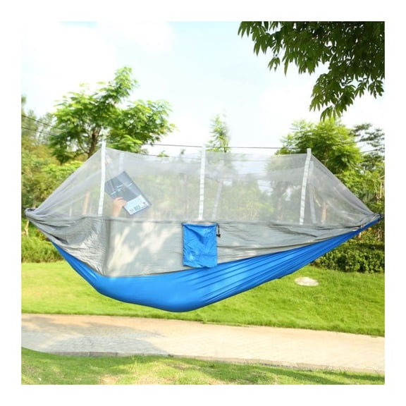 Camping Hammock with Mosquito Net, Double Portable Hammock 600lbs