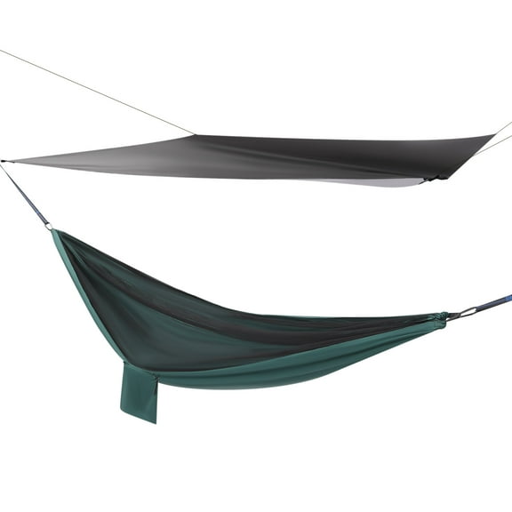 Camping Hammock with Mosquito Net, Double Zipper, Built-in Pocket, High Load Capacity, Ideal for Hiking, Relaxing, and Outdoor Comfort