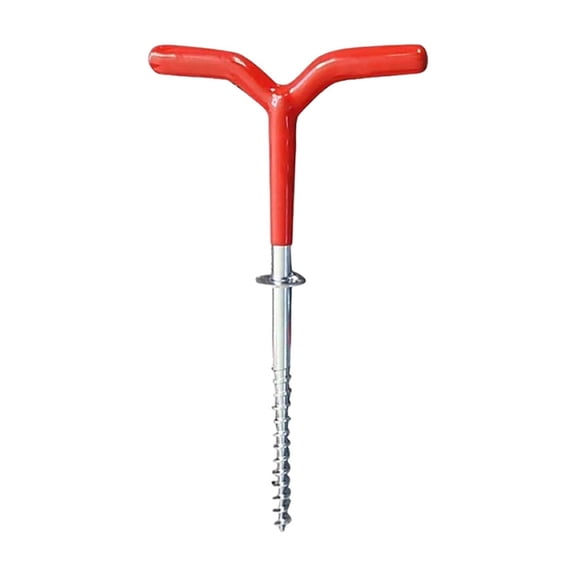 Camping & Hiking Ice Drill Bit Adapter for Tent Fixeding Accessories Lightweight Aluminum Angled Support
