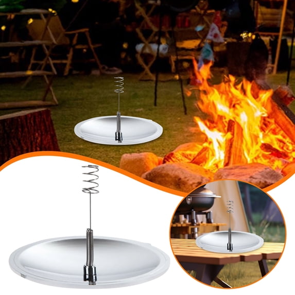 Camping & Hiking Solar Kit Portable Outdoor Fire Igniter for Outdoor Activities with Storage Solution
