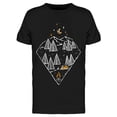thumbnail image 1 of Camping In Nature, Night Time Tee Men's -Image by Shutterstock, 1 of 2