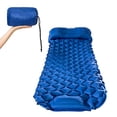 thumbnail image 1 of Camping Inflatable Sleeping Pad Mat Waterproof Air Mattress Length 78" Width 23", 1 of 4
