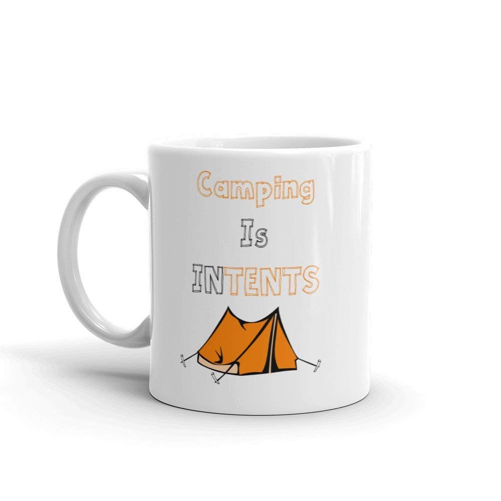 Camping Is Cheaper Than Therapy Funny Novelty Coffee Ceramic Mug Gift