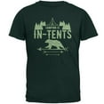 thumbnail image 1 of Camping Is In Tents Intense Funny Pun Mens T Shirt Forest Green 2XL, 1 of 1