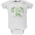 thumbnail image 1 of Camping Is In Tents Intense Funny Pun Soft Baby One Piece, 1 of 1