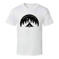 thumbnail image 1 of Camping Is My Happy Place Tee Cool Tshirt For Outdoor Enthusiasts T Shirt, 1 of 1