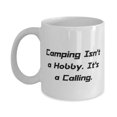 thumbnail image 1 of Camping Isn't a Hobby. It's a Calling. Camping 15oz Mug, Love Camping Gifts, Cup For Friends, Present, Outdoors, Nature, Hiking, Camping gear, 1 of 2