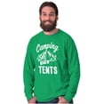 thumbnail image 1 of Camping Its In Tents Funny Outdoors Long Sleeve TShirt Men Women Brisco Brands 3X, 1 of 6