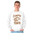 thumbnail image 1 of Camping Its In Tents Funny Outdoors Sweatshirt for Men or Women Brisco Brands X, 1 of 6