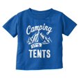 thumbnail image 1 of Camping Its In Tents Funny Outdoors Toddler Boy Girl T Shirt Infant Toddler Brisco Brands 12M, 1 of 6