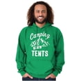 thumbnail image 1 of Camping Its In Tents Funny Outdoors Unisex Plus Fleece Graphic Hoodie Brisco Brands 2X, 1 of 5