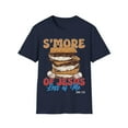 thumbnail image 1 of Camping Jesus Religious Less Me Bible Verse Outdoor Graphic Unisex T-Shirt, 1 of 4