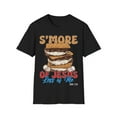 thumbnail image 1 of Camping Jesus Religious Less Me Bible Verse Outdoor Graphic Unisex T-Shirt, 1 of 4