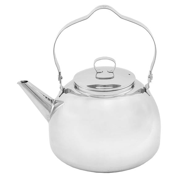 Camping Kettle 1.5L for Outdoors with Shaped Handle Easy to Hang
