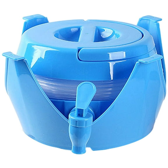 Camping Kettle Water Container Drink Dispenser with Spigot Portable Watering Tank Travel