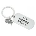 thumbnail image 1 of Camping Keychain - Silver, 1 of 1