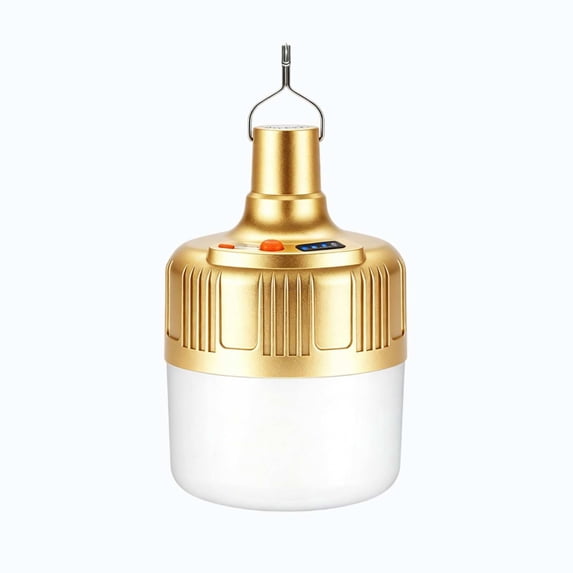 Camping Lantern,3.15In Yellow Rechargeable Led Tent Lamp Lights Bulb ...