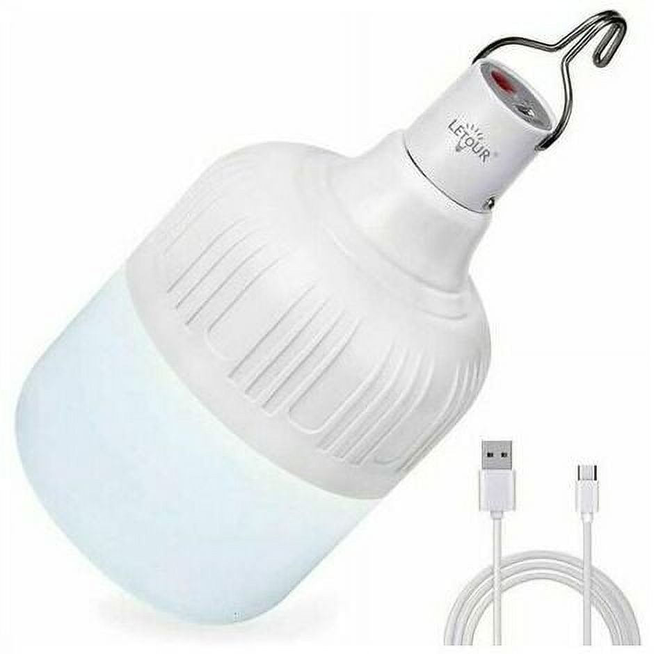 Whataatahia Camping Lantern, Camping Lamp with USB Rechargeable 60W 5000 Lumens 5 Modes Dimmable Suspension, Portable Lamp for Camping Patio Garden Barbecue Eph