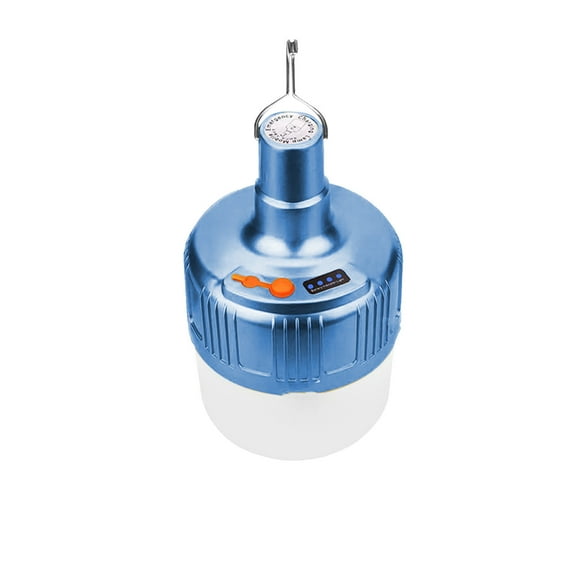 Camping Lantern Dimmable 8800mAh LED Light Bulb 3 Lighting Modes Rechargeable Hanging Tent Light Portable Emergency Lantern Power Failure Emergency Kits Snowstorm