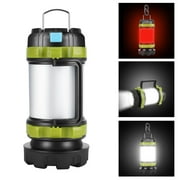 Camping Lantern Rechargeable , AlpsWolf Camping Flashlight 4000 Capacity Power Bank,6 Modes, IPX4 Waterproof, USB Charging Cable Included