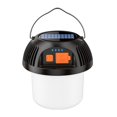 thumbnail image 1 of Camping Lantern Solar Rechargeable, LED Tent Light with 3 Lighting Modes, 3000mAh Power Bank USB Type-C, Bright for Camping, Retractable Hook, Lightweight Portable IPX45 Waterproof, 1 of 8