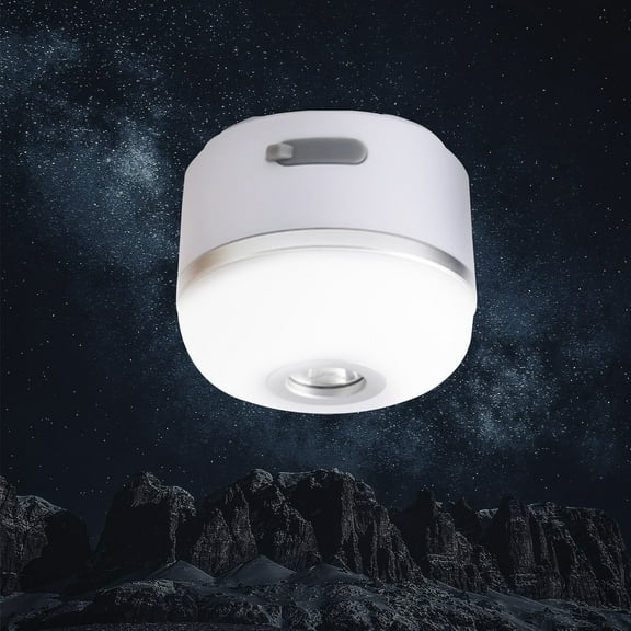 Camping Lantern, White 3600mAh Rechargeable Emergency Tent Light with Power Display, IP65 Outdoor Lamp