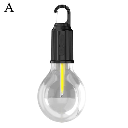 Camping Light Bulb, Tent Lamp Portable LED Tent Light, Camping Gear and Equipment with Clip Hook for Indoor and Outdoor Hiking Backpacking Fishing Outage Emergency