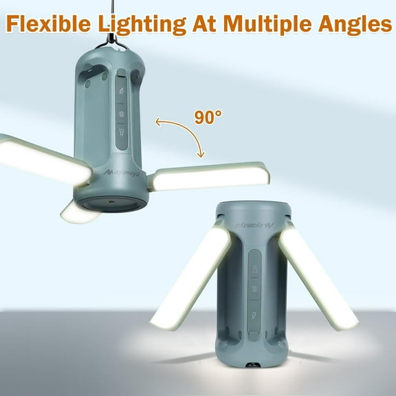 Camping Light + Tent, 10000mAh Rechargeable 5 Modes Lighting Lantern, 1 Person Tent for Outdoor Backpacking Camping