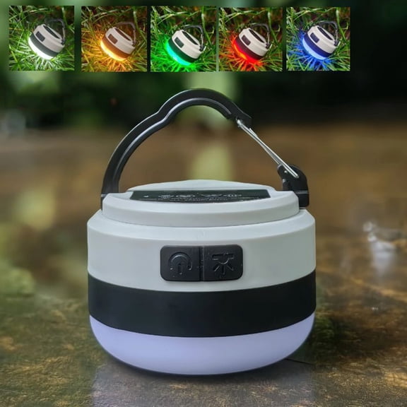 Camping Lighting Solution Featuring Color Change Capability And Usb Port