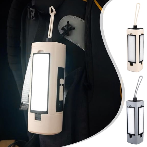 Camping Lights,LED Rechargeable Camping Lantern,Outdoor Multifunctional Telescopic Folding Light,Waterproof Tent Light with 3 Adjustable Lighting Mode,Portable Flashlight for Ceiling,Hiking,Fishing