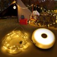 thumbnail image 1 of Camping Lights String, 32.8ft 2 in 1 Outdoor String Lights, Waterproof Portable String Lantern Rechargeable LED Camp String Lights, 1 of 10
