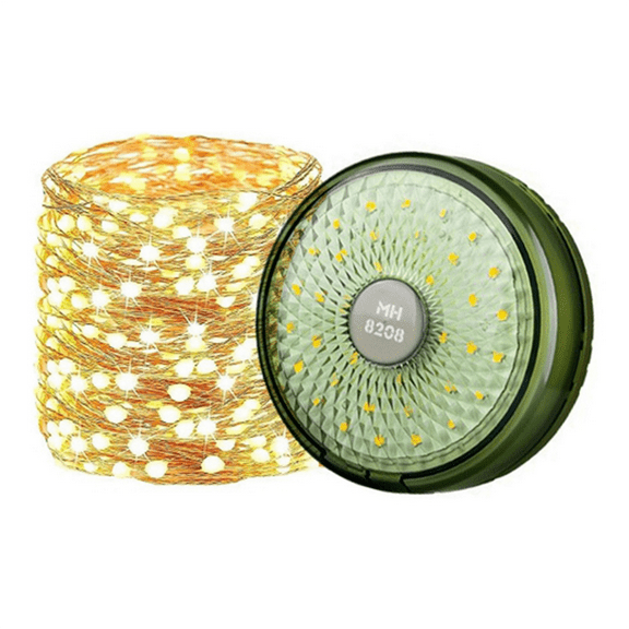 Camping Lights String LED Camping Light USB Rechargeable Outdoor Tent Colorful Ambiance String Light,1 x Camping light 1 x Charging cable