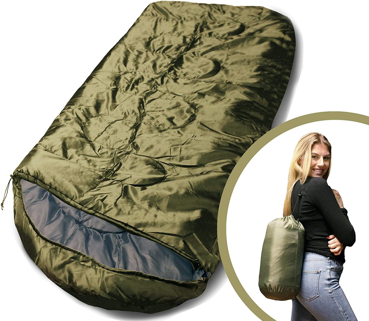 Compact Camping Sleeping Bag Season Weatherproof Liberia Ubuy
