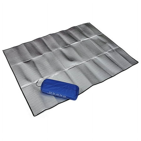 Camping Mat Tent Mattress Waterproof Aluminum Foil Foldable EVA Picnic Beach WA