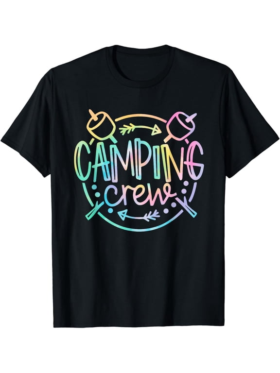 Camping Matching Shirts for Family Camper Group Camping Crew T-Shirt