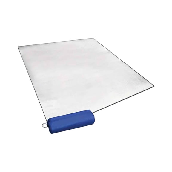 Camping Mattress Double Sided Aluminum Film Moisture Proof Picnic Blanket Thick Ground Mat Waterproof Portable Travel Pad for Outdoor Hiking Backpacking
