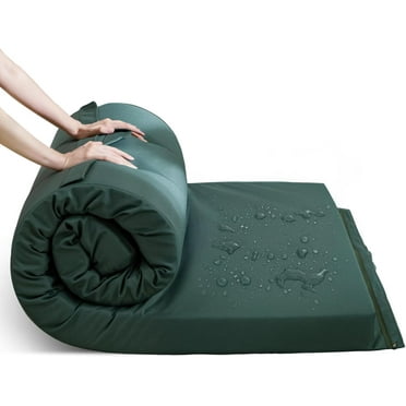 Camping Mattress Pad, Portable Sleeping Mat Roll Up Mattress for Adults, Camping Bed Pads for Sleeping, Guest Bed Car Bed