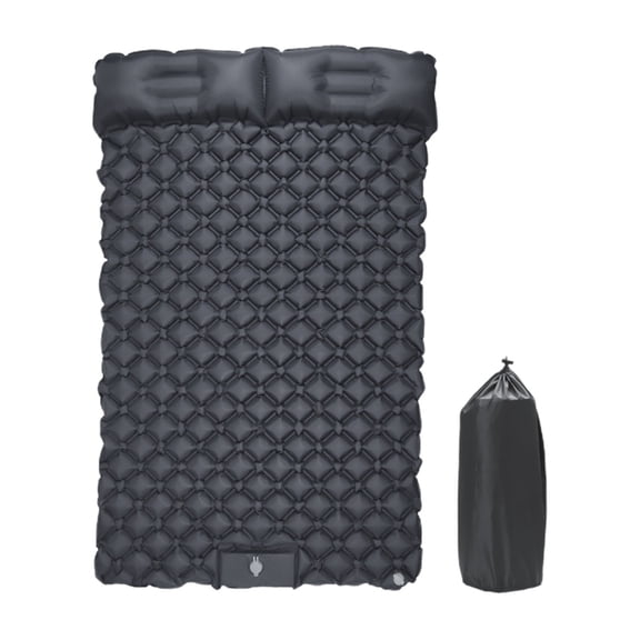 Camping Mattress Pad,Sleeping Pads For Floor,Step On Inflatable Sleeping Pad,75*48IN Inflatable Sleeping Pad,Self Inflating Sleeping Pad,Outdoor Proof Sleeping Pad Camping Portable T Nap(Gray)