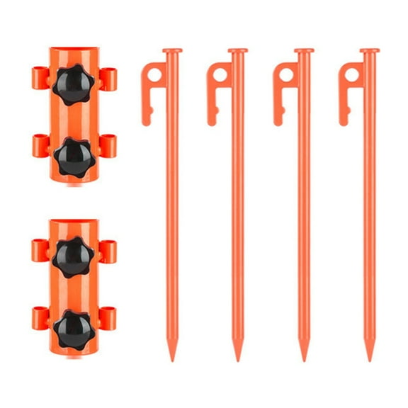 Camping Metal Tents Tube Suit Stainless Umbrellas Rod Outdoor Ground Holder