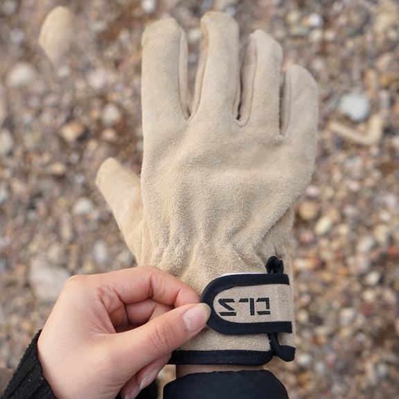 Camping Mittens,Heat/fire Resistant Mittens Warm Bbq Resistant Mittens Leather Heat/fire Resistant Cowhide Leather Heat/fire Warm Bbq Oven Mittens Warm Qisuo Siuke