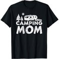 thumbnail image 1 of Camping Mom Shirt 5th Wheel Camper RV Vacation Gift Mothers T-Shirt, 1 of 3