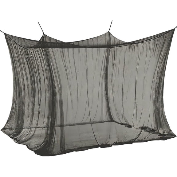 Camping Mosquito Net Tent Outdoor Fine Mesh Fly Net Tent Rectangular Mosquito Net Lightweight Mesh Canopy for Camping（70inX236inX98in）