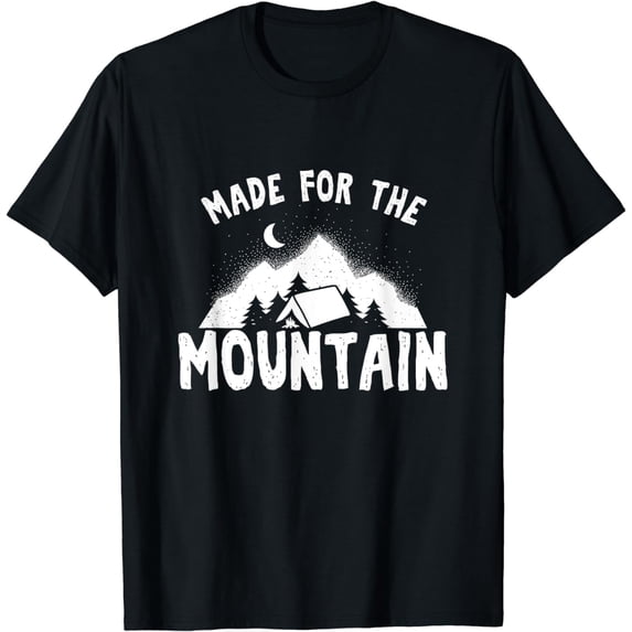 Camping Mountain Hiking Nature Hiker Climbing Adventure Gift T-Shirt
