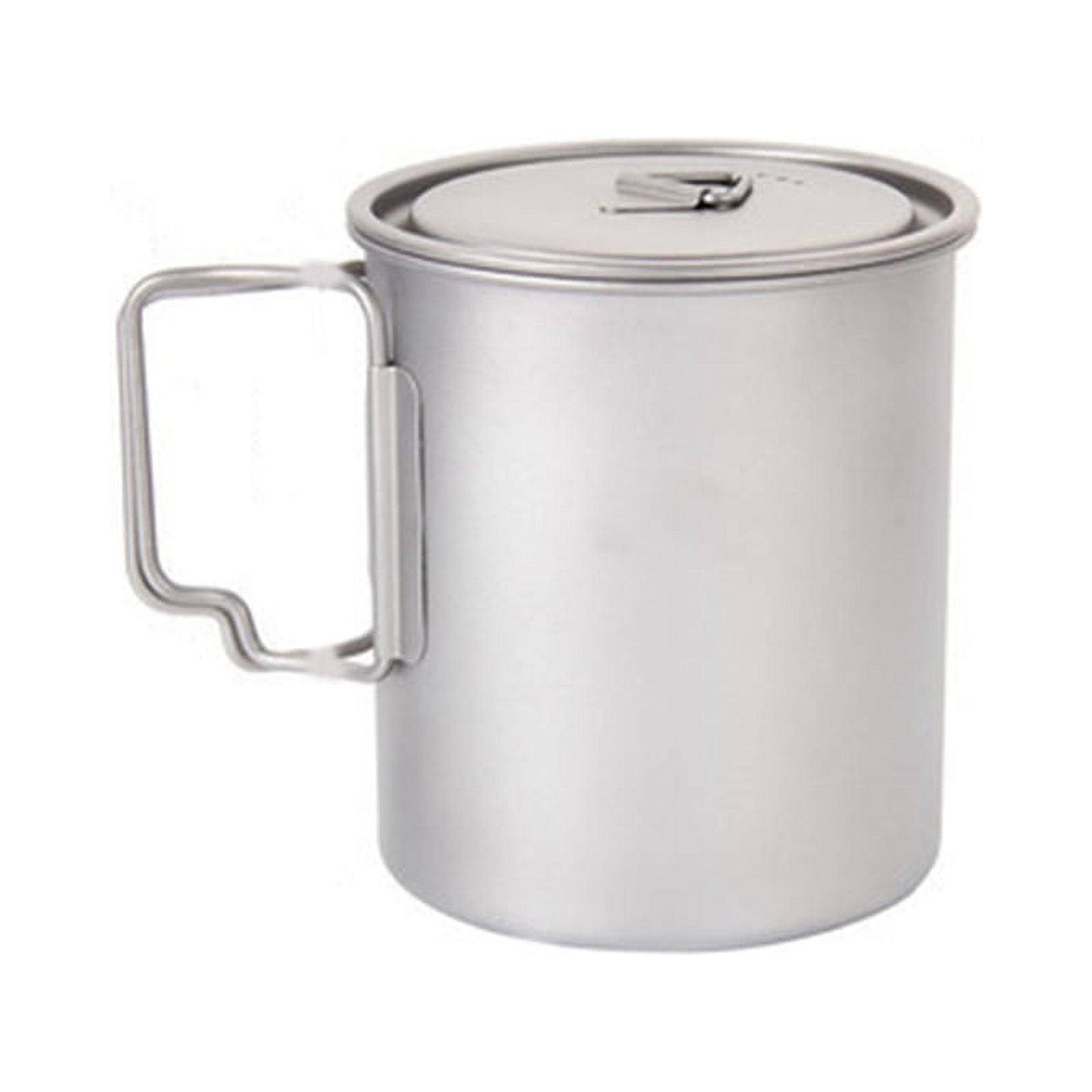 Camping Mug Titanium Cup Tourist Tableware Picnic Utensils Outdoor